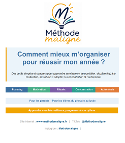 S'organiser pour réussir son année
